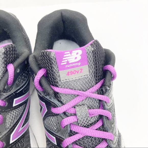 New Balance Running Course Black Purple Sneakers Sz 9.5 - Picture 5 of 9